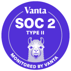 Vanta SOC2 Type 2 badge